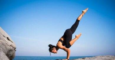 yoga am strand